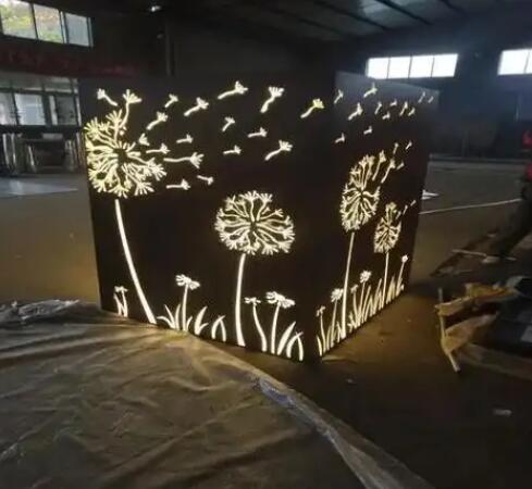 甘肃耐候钢灯箱